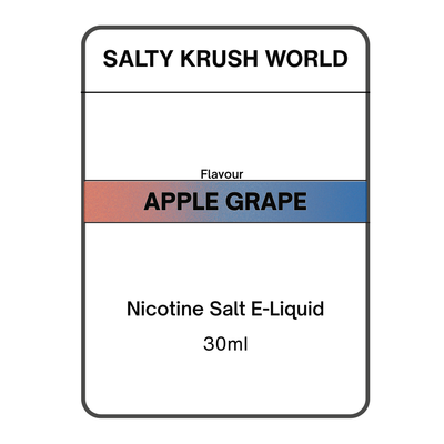 Apple Grape - Nicotine Salt E-liquid