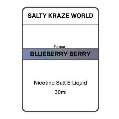 Blueberry Berry - Nicotine Salt E-liquid