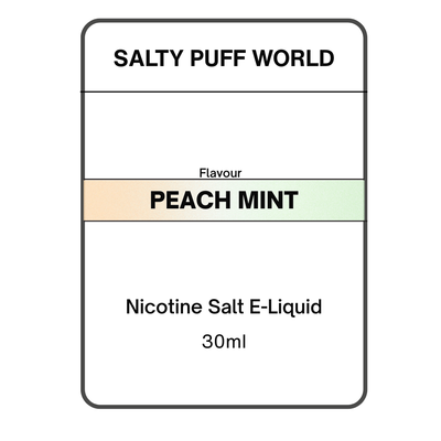 Peach Mint E-liquid