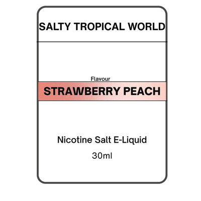 Strawberry Peach - Nicotine Salt E-liquid