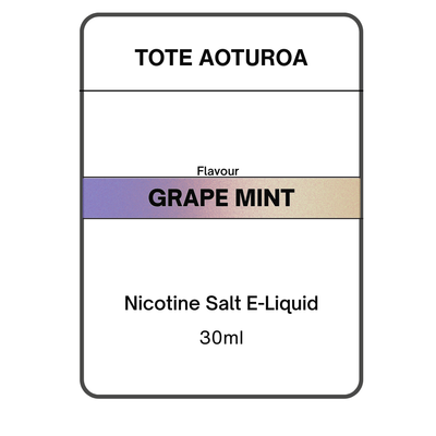 Grape Mint - Nicotine Salt E-liquid