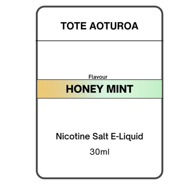 Honey Mint - Nicotine Salt E-liquid