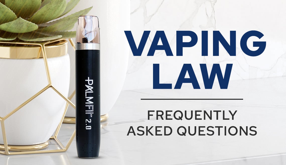 Main Banner Photo for Vaping Law FAQ page
