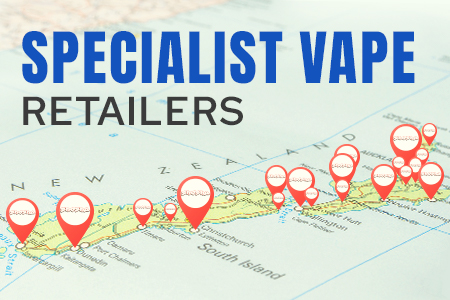 Banner of a vaping law article about specialist vape retailers