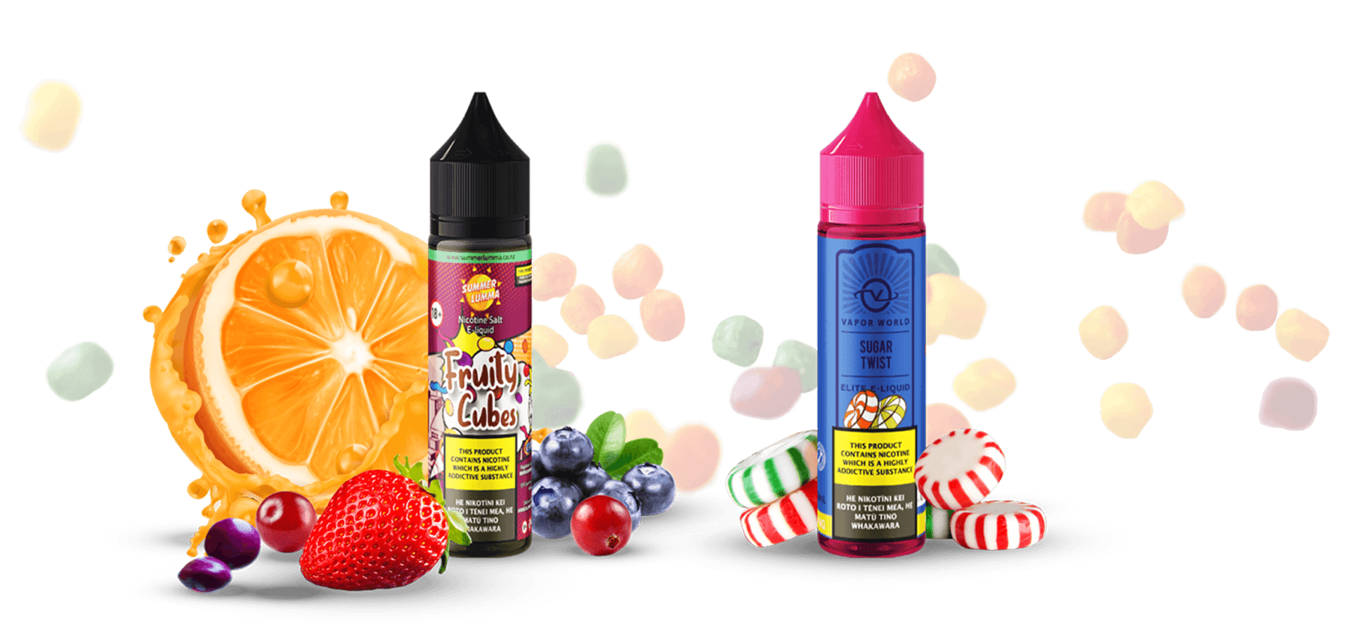 Flavoured ELiquids Largest range in NZ Shosha NZ