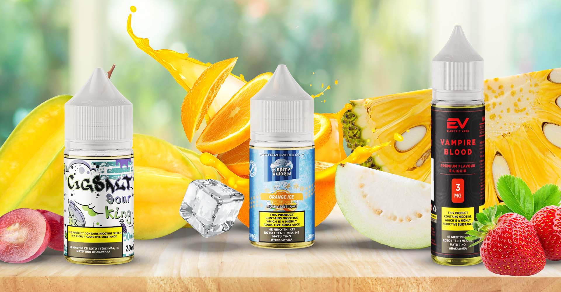 Flavoured ELiquids Largest range in NZ Shosha NZ