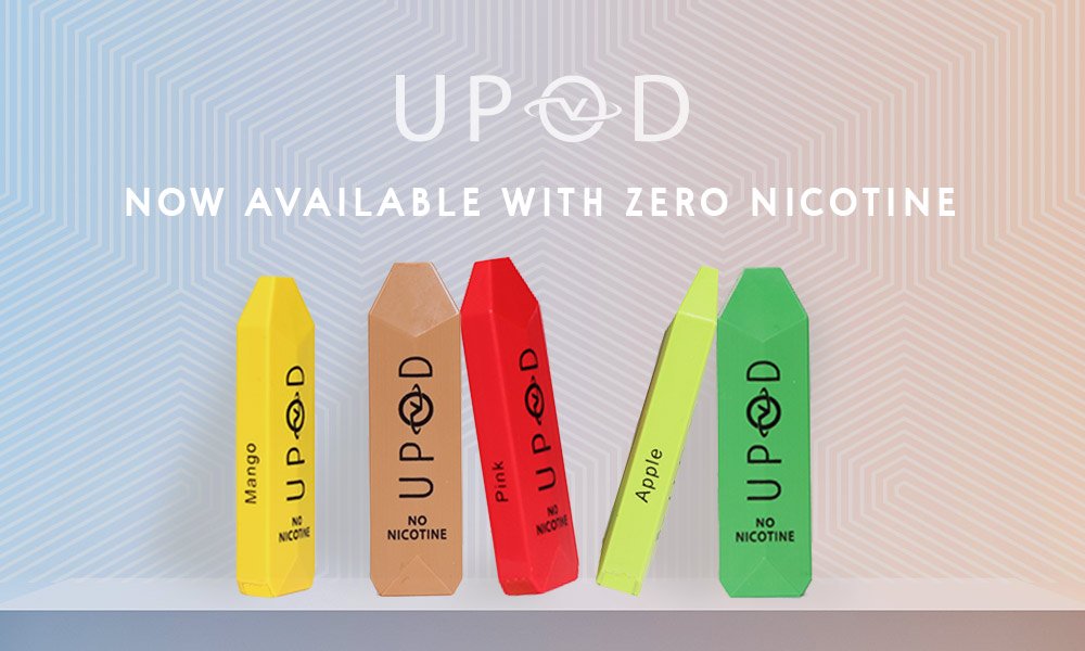 Vapor World UPOD Is Now Available With Zero Nicotine!