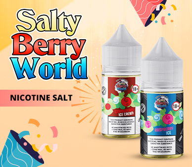Salty Berry World Nicotine Salt